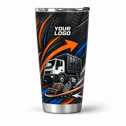 JRN018 personalized tumbler 20oz front product mockup
