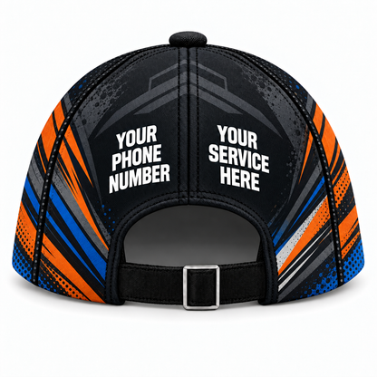 JRN019 personalized cap back product mockup