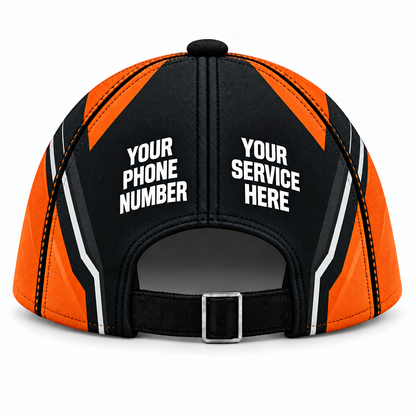 JRN020 personalized cap back product mockup