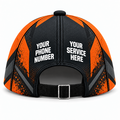 JRN022 personalized cap back product mockup