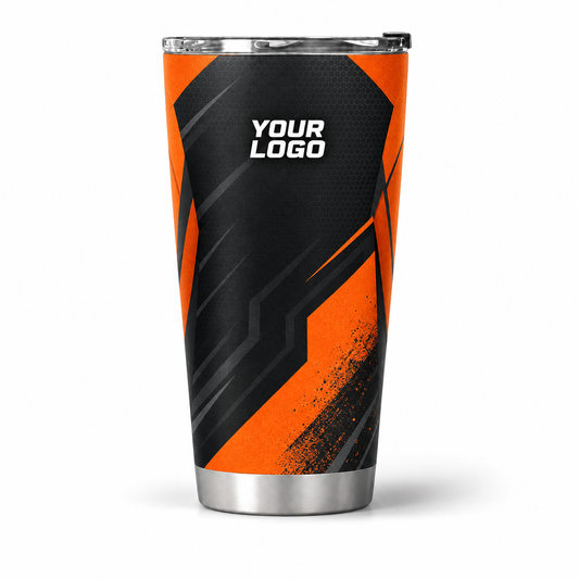 JRN022 personalized tumbler 20oz front product mockup