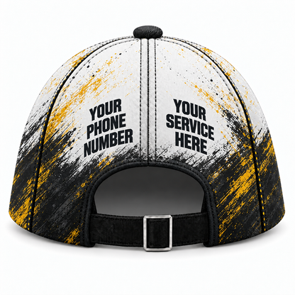 JRN023 personalized cap back product mockup