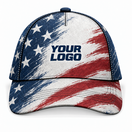 JRN024 personalized cap front product mockup