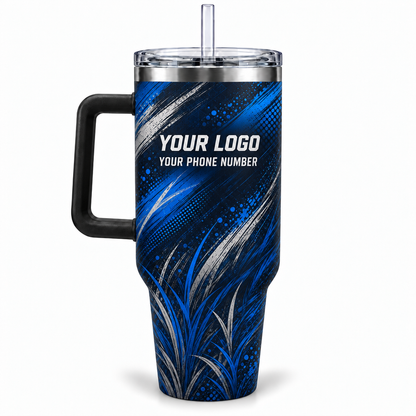 LCABSV0002 personalized tumbler 40oz back product mockup