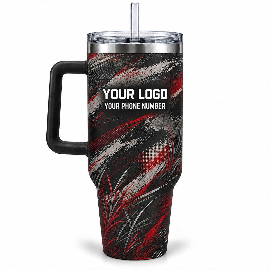 LCABSV0005 personalized tumbler 40oz back product mockup