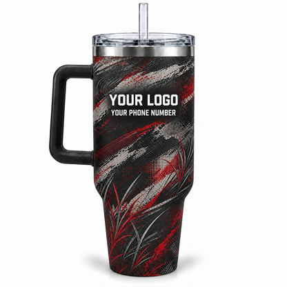 LCABSV0005 personalized tumbler 40oz back product mockup