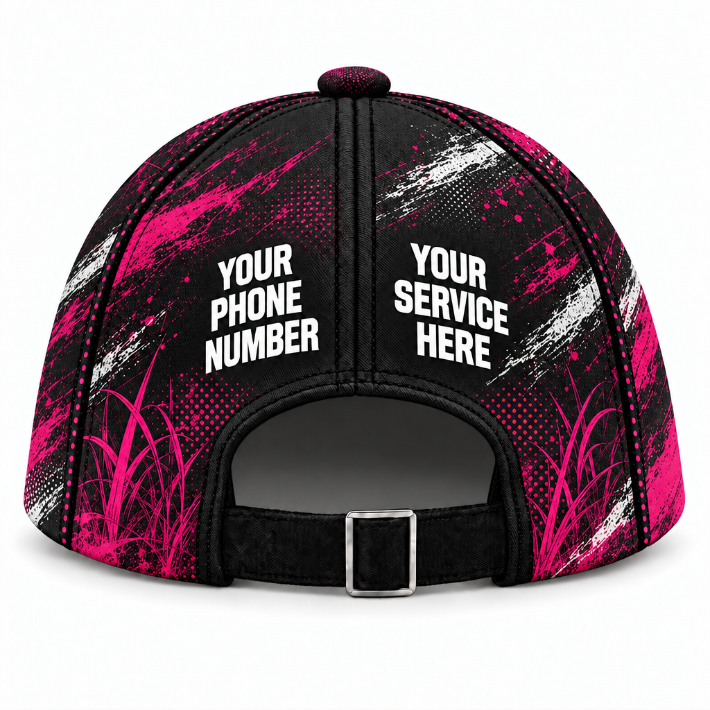 LCABSV0006 personalized cap back product mockup
