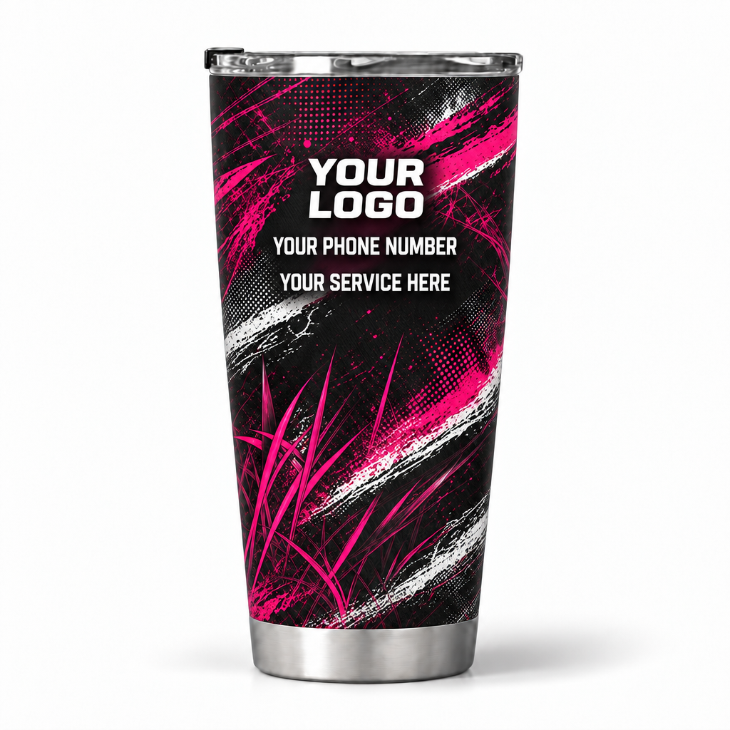 LCABSV0006 personalized tumbler 20oz back product mockup