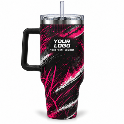 LCABSV0006 personalized tumbler 40oz back product mockup