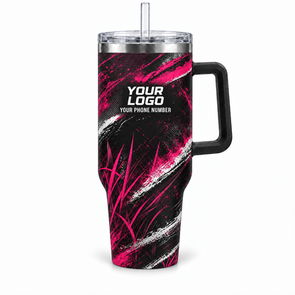 LCABSV0006 personalized tumbler 40oz front product mockup