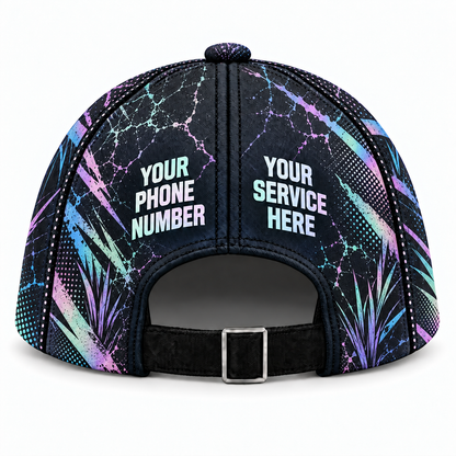 LCABSV0015 personalized cap back product mockup