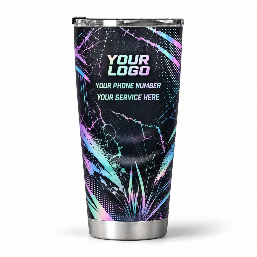 LCABSV0015 personalized tumbler 20oz back product mockup