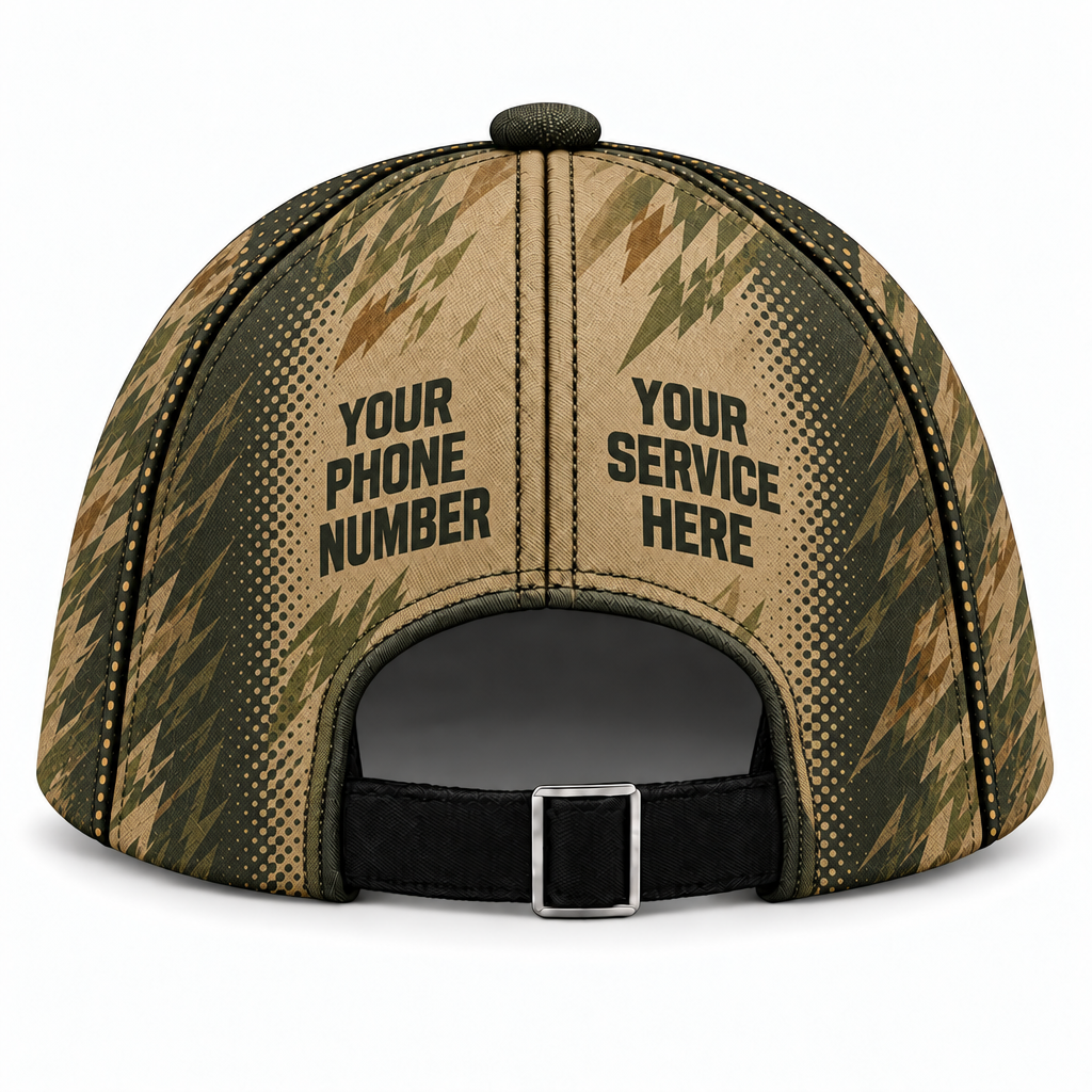 LCABSV0016 personalized cap back product mockup
