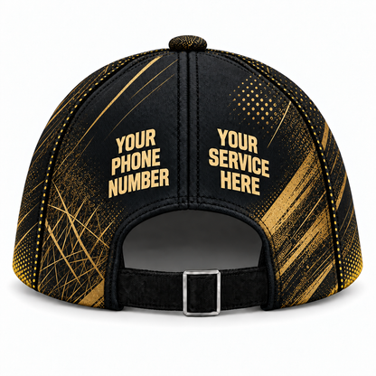 LCABSV0018 personalized cap back product mockup