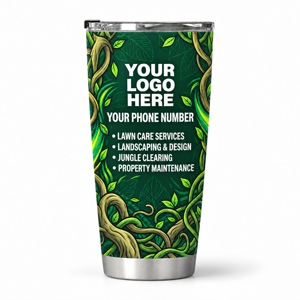 LCGP0005 personalized tumbler 20oz back product mockup