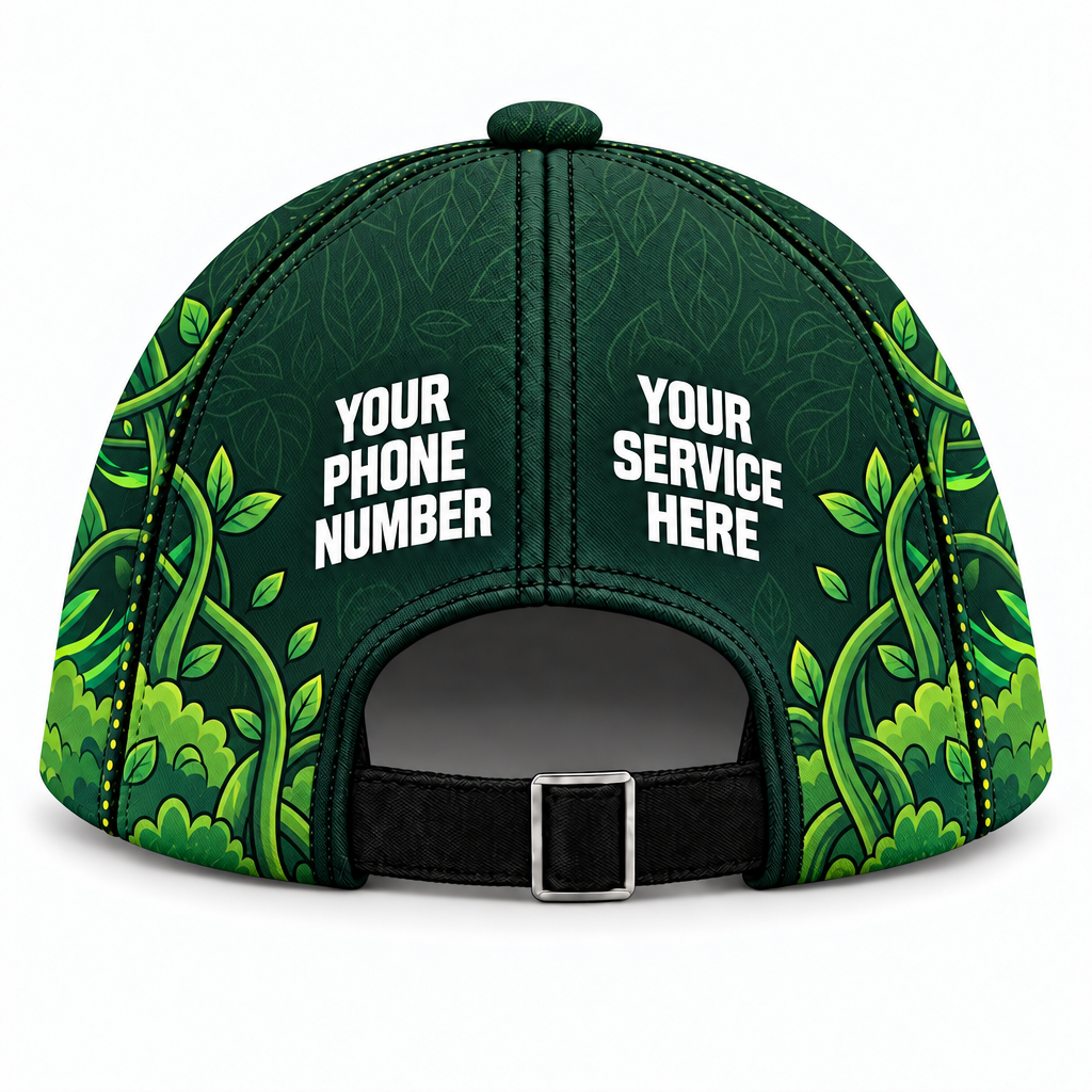 LCGP0009 personalized cap back product mockup