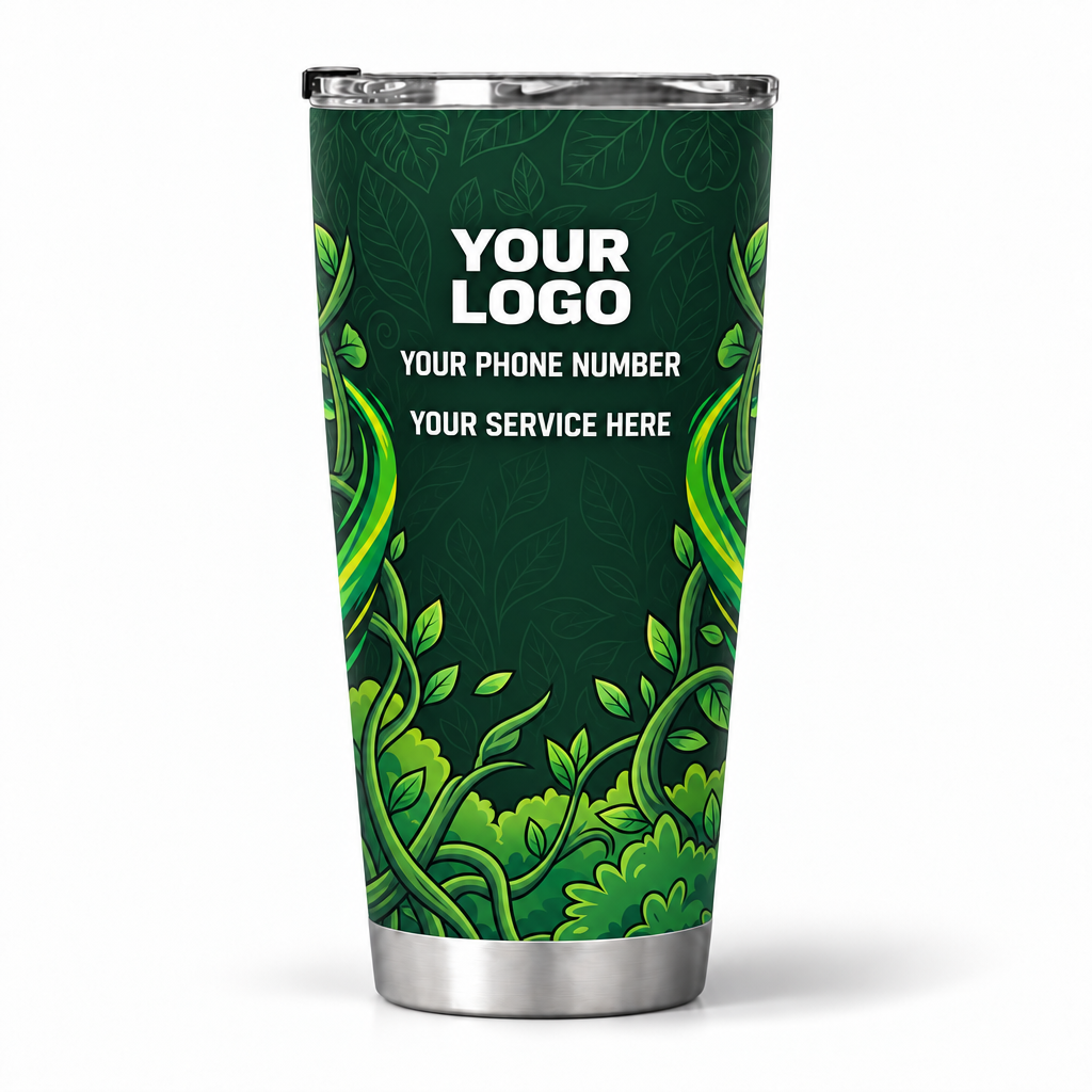 LCGP0009 personalized tumbler 20oz back product mockup