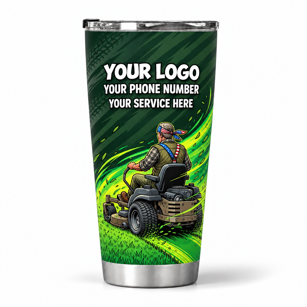 LCGP0011 personalized tumbler 20oz back product mockup