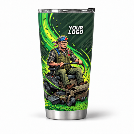 LCGP0011 personalized tumbler 20oz front product mockup