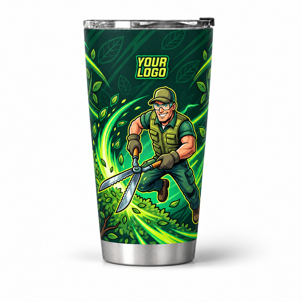 LCGP0014 personalized tumbler 20oz front product mockup