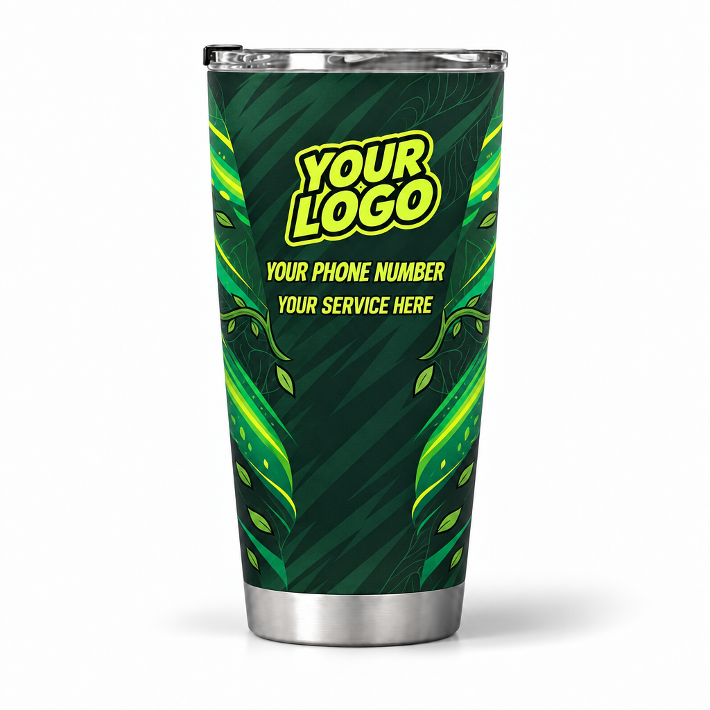 LCGP0015 personalized tumbler 20oz back product mockup