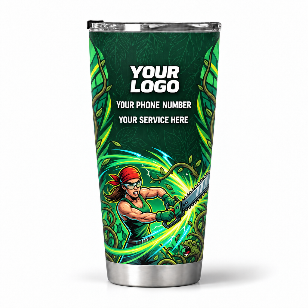 LCGP0017 personalized tumbler 20oz back product mockup