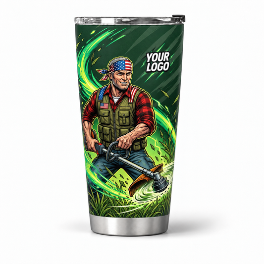 LCGP0019 personalized tumbler 20oz front product mockup