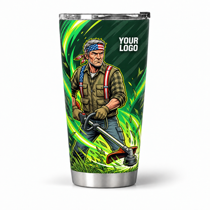 LCGP0020 personalized tumbler 20oz front product mockup