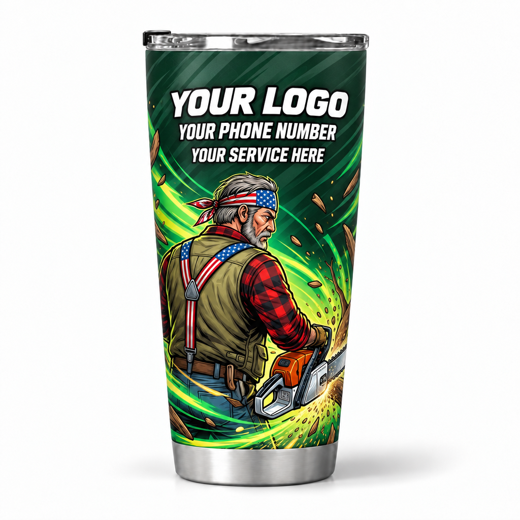 LCGP0023 personalized tumbler 20oz back product mockup