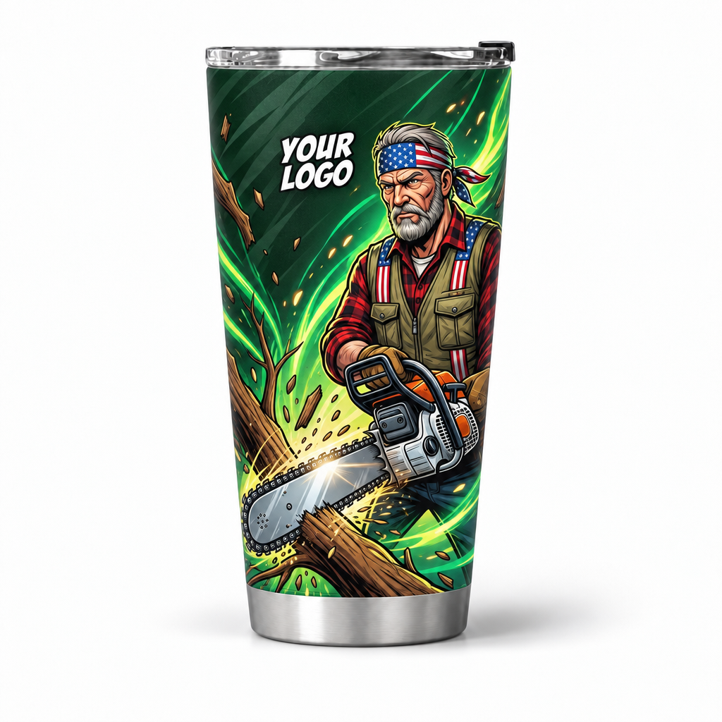 LCGP0023 personalized tumbler 20oz front product mockup