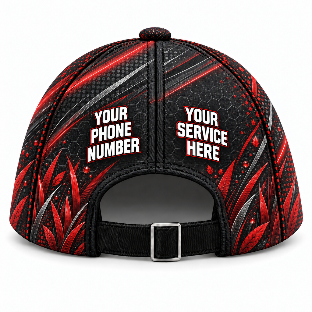 LCGP0025 personalized cap back product mockup