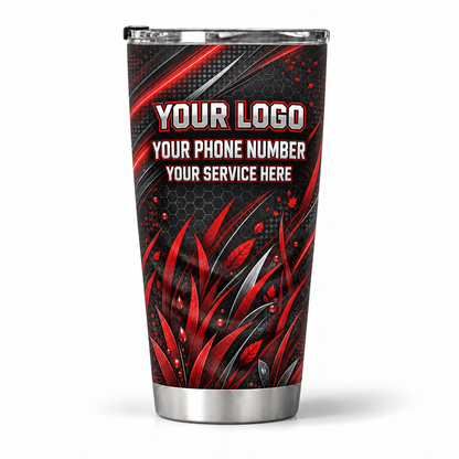LCGP0025 personalized tumbler 20oz back product mockup