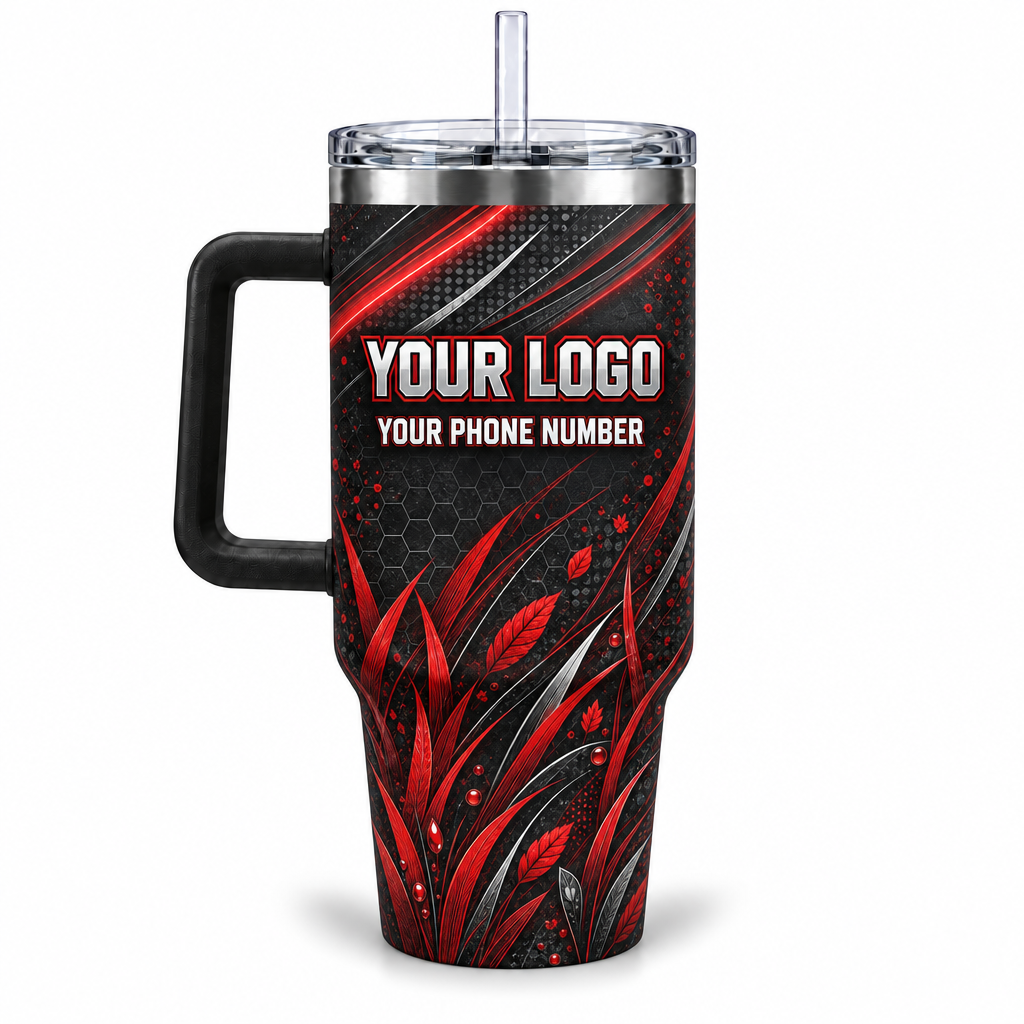 LCGP0025 personalized tumbler 40oz back product mockup