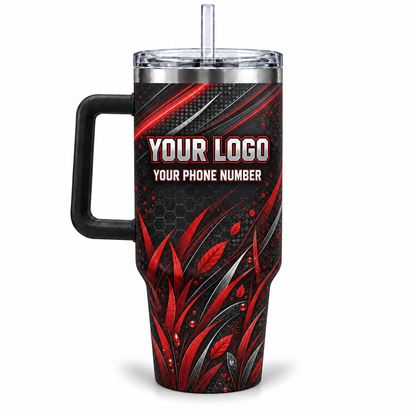 LCGP0025 personalized tumbler 40oz back product mockup