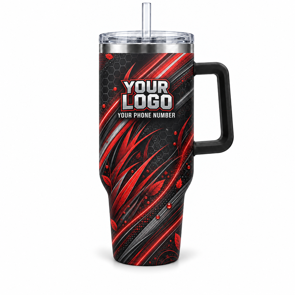 LCGP0025 personalized tumbler 40oz front product mockup