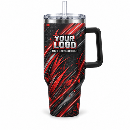 LCGP0025 personalized tumbler 40oz front product mockup