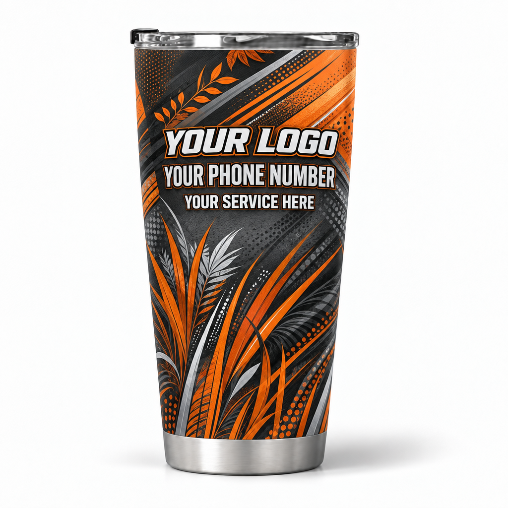 LCGP0027 personalized tumbler 20oz back product mockup