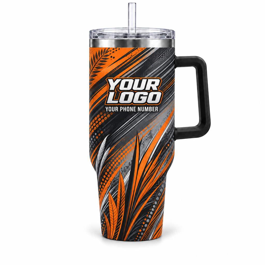 LCGP0027 personalized tumbler 40oz front product mockup