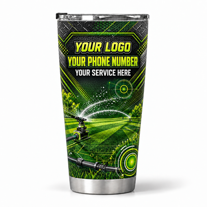 LCGP0028 personalized tumbler 20oz back product mockup