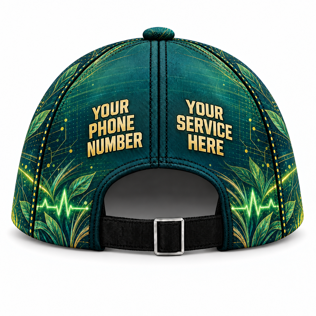 LCGP0031 personalized cap back product mockup