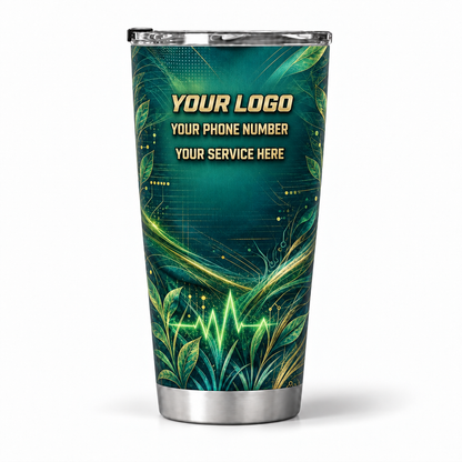 LCGP0031 personalized tumbler 20oz back product mockup