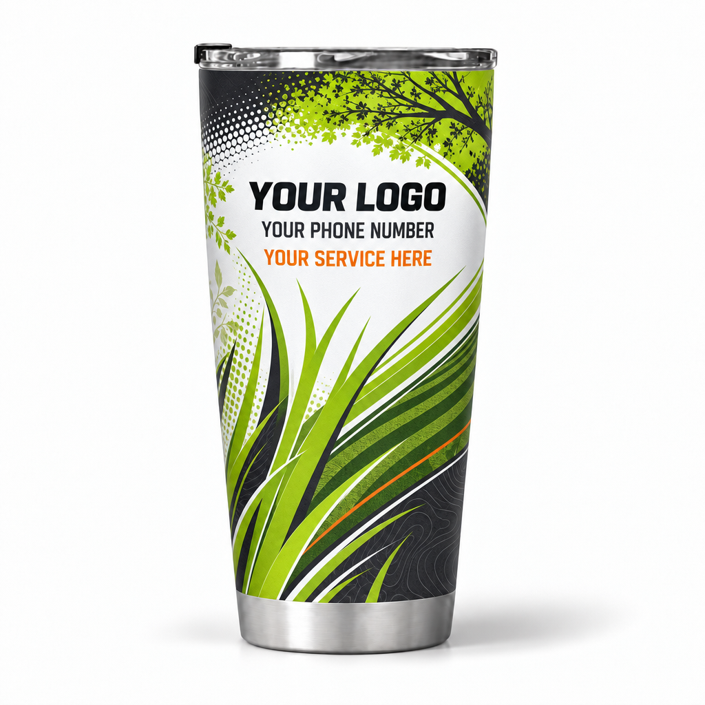 LCGP0032 personalized tumbler 20oz back product mockup