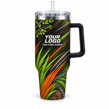 LCGP0033 personalized tumbler 40oz front product mockup
