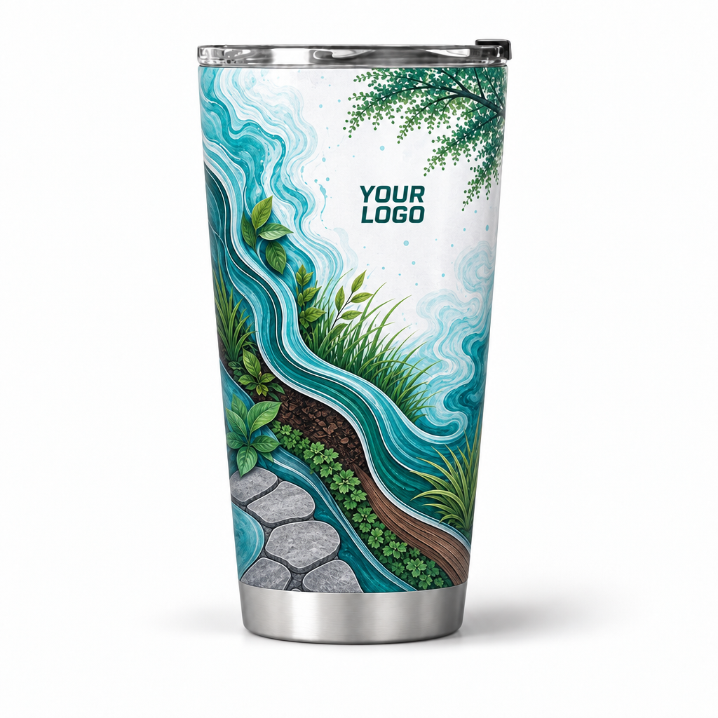 LCGP0035 personalized tumbler 20oz front product mockup