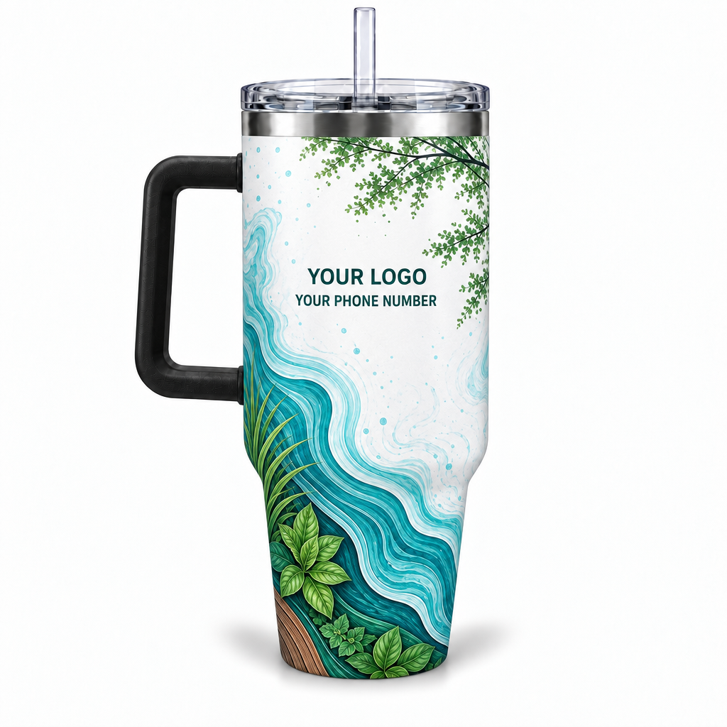 LCGP0035 personalized tumbler 40oz back product mockup