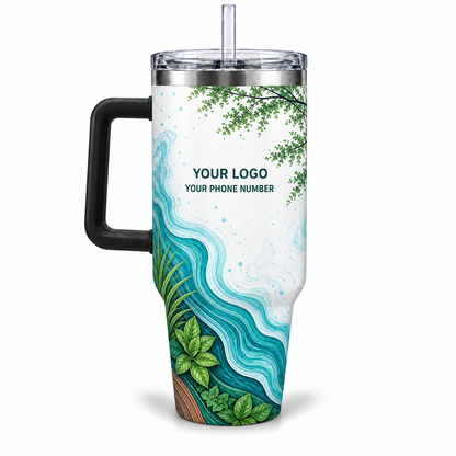 LCGP0035 personalized tumbler 40oz back product mockup