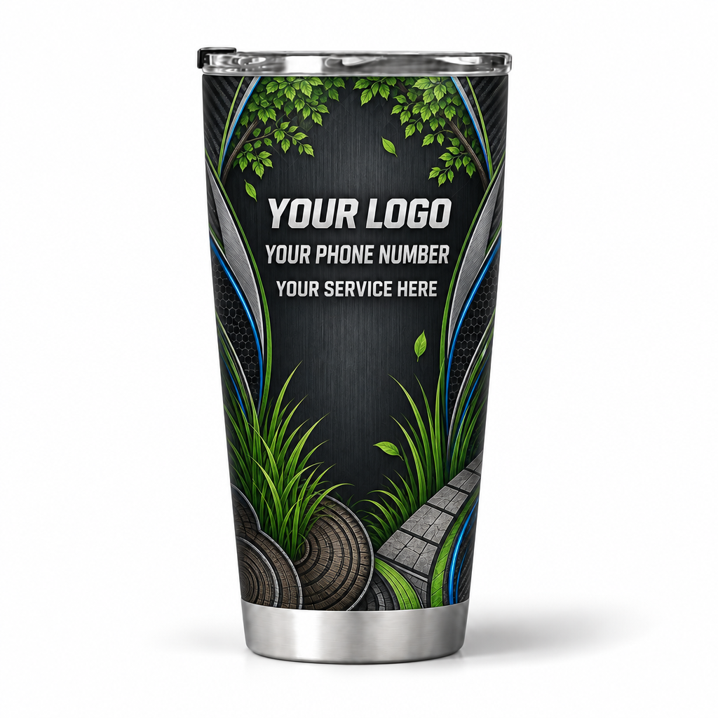 LCGP0036 personalized tumbler 20oz back product mockup
