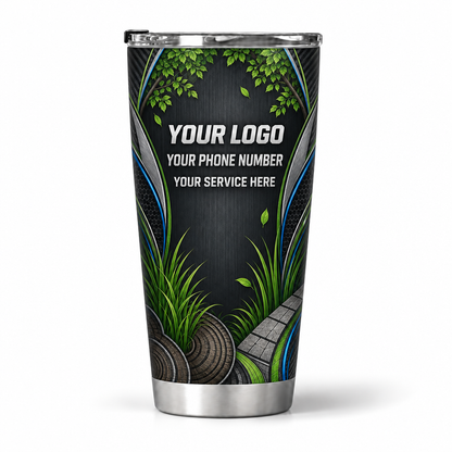 LCGP0036 personalized tumbler 20oz back product mockup
