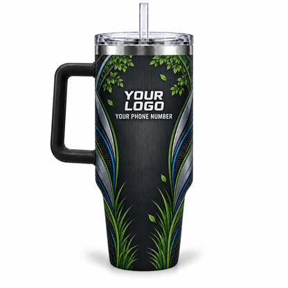 LCGP0036 personalized tumbler 40oz back product mockup