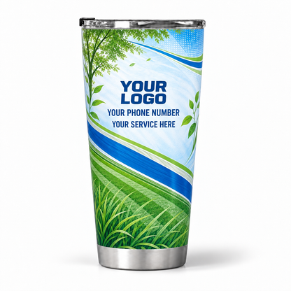 LCGP0037 personalized tumbler 20oz back product mockup